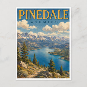 Carte Postale Pinedale Wyoming Fremont Lake GeoSaga