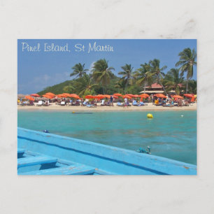 Carte Postale Pinel Island St Martin SXM