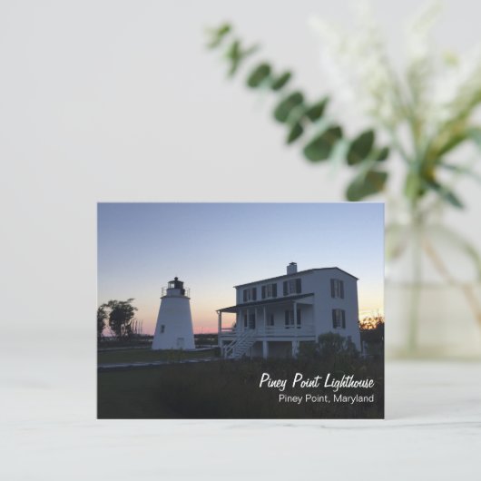 Carte postale Piney Point Lighthouse (Debout devant)