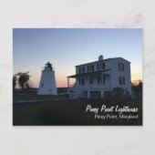 Carte postale Piney Point Lighthouse (Devant)