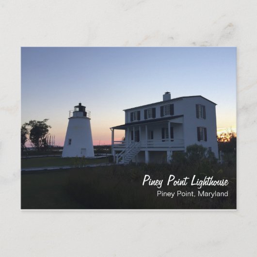 Carte postale Piney Point Lighthouse (Devant)