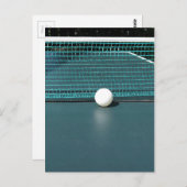 Carte Postale Ping Pong Ball (Devant / Derrière)