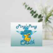 Carte Postale Ping Pong Chick #7 (Debout devant)