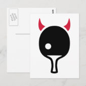 Carte Postale Ping Pong ping-pong Devil (Devant / Derrière)
