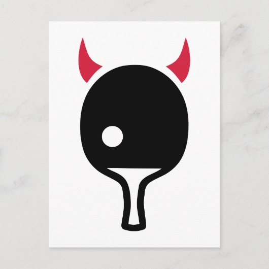 Carte Postale Ping Pong ping-pong Devil (Devant)