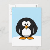Carte Postale Pingouin (Devant / Derrière)