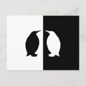 Carte Postale pingouin (Devant)