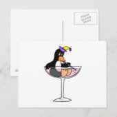Carte Postale Pingouin (Devant / Derrière)