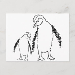 Carte Postale Pingouin