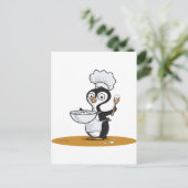 Carte Postale Pingouin Cook (Debout devant)
