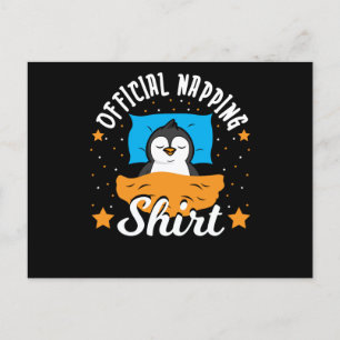 Carte Postale Pingouin de la chemise de nuit officiel