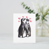 Carte Postale Pingouin Romance (Debout devant)