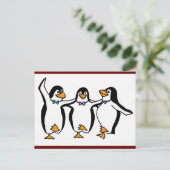 Carte Postale Pingouins (Debout devant)