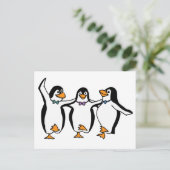 Carte Postale Pingouins (Debout devant)