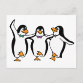 Carte Postale Pingouins (Devant)