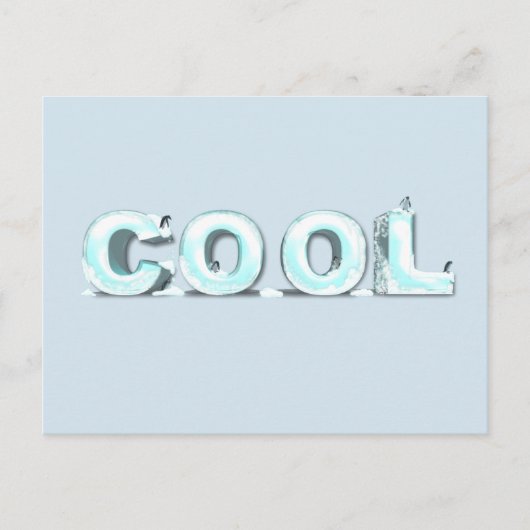 Carte Postale Pingouins cool (Devant)