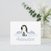 Carte Postale Pingouins de l'Antarctique (Debout devant)