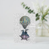 Carte Postale Pingouins volants (Debout devant)