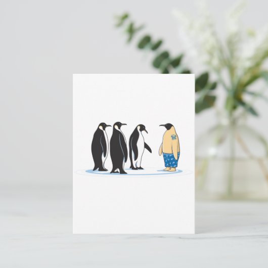 Carte Postale Pinguim (Debout devant)