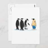 Carte Postale Pinguim (Devant / Derrière)