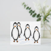 Carte Postale Pinguine (Debout devant)