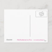Carte postale Pink Baubles 'Joyeux Noël' (Dos)