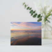Carte postale Pink Beach Sunrise (Debout devant)