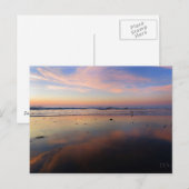 Carte postale Pink Beach Sunrise (Devant / Derrière)