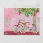 Carte Postale Pink Bicycles (Devant)