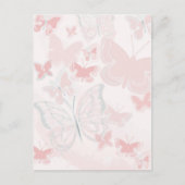 Carte Postale Pink Butterflies (Devant)