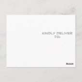 Carte Postale Pink Dandelion stationnaire (Dos)