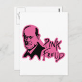 Carte Postale PINK FREUD Psychoanalyse Sound Edition (Devant / Derrière)