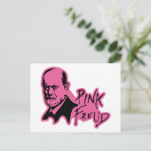 Carte Postale PINK FREUD Psychoanalyse Sound Edition (Debout devant)