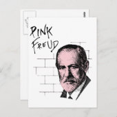 Carte Postale Pink Freud Sigmund Freud (Devant / Derrière)