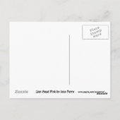 Carte postale Pink Head Lion (Dos)
