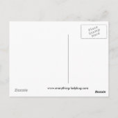 Carte postale Pink Ladybug (Dos)