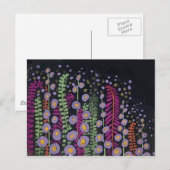 Carte Postale Pink Lavender Fine French Vintage Wallpaper (Devant / Derrière)