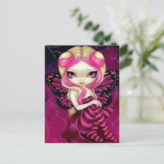 Carte postale "Pink Lightning" (Debout devant)
