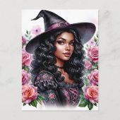 Carte Postale Pink-o-ween Black Girl Bubblegum sorch (Devant)