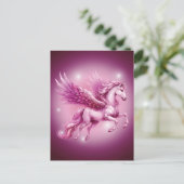 Carte Postale Pink Pegasus Joli Imaginaire (Debout devant)