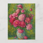Carte postale Pink Peony (Devant)