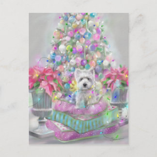 Carte Postale Pink Poinsettias