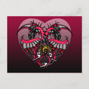 Carte Postale Pink Smoke Dragonheart