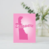 Carte postale Pink State Delaware (Debout devant)