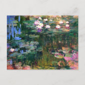 Carte Postale Pink Water Lilies (1917) Claude Monet (Devant)