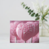Carte Postale Pinker Cake Pop (Debout devant)