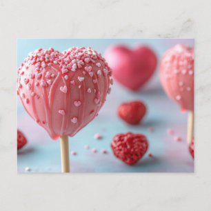 Carte Postale Pinker Cake Pop