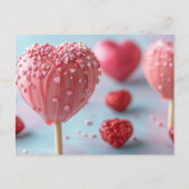 Carte Postale Pinker Cake Pop (Devant)
