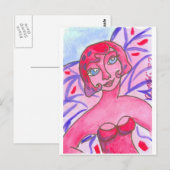 Carte Postale PinkPurpFairy (Devant / Derrière)