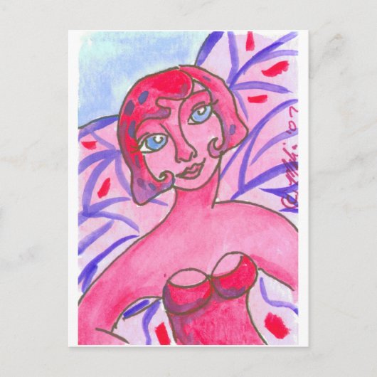 Carte Postale PinkPurpFairy (Devant)